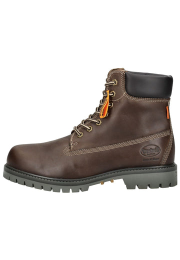 Stiefeletten Dockers Stiefelette Leder Schoko Warmfutter