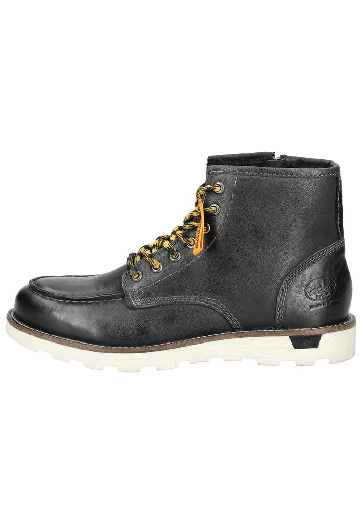 Stiefeletten Dockers Stiefelette Leder Schwarz