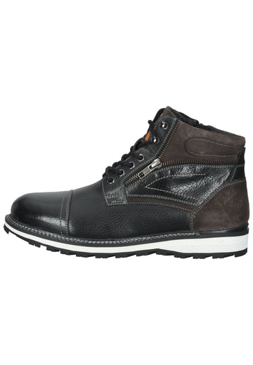Stiefeletten Dockers Stiefelette Leder Schwarz