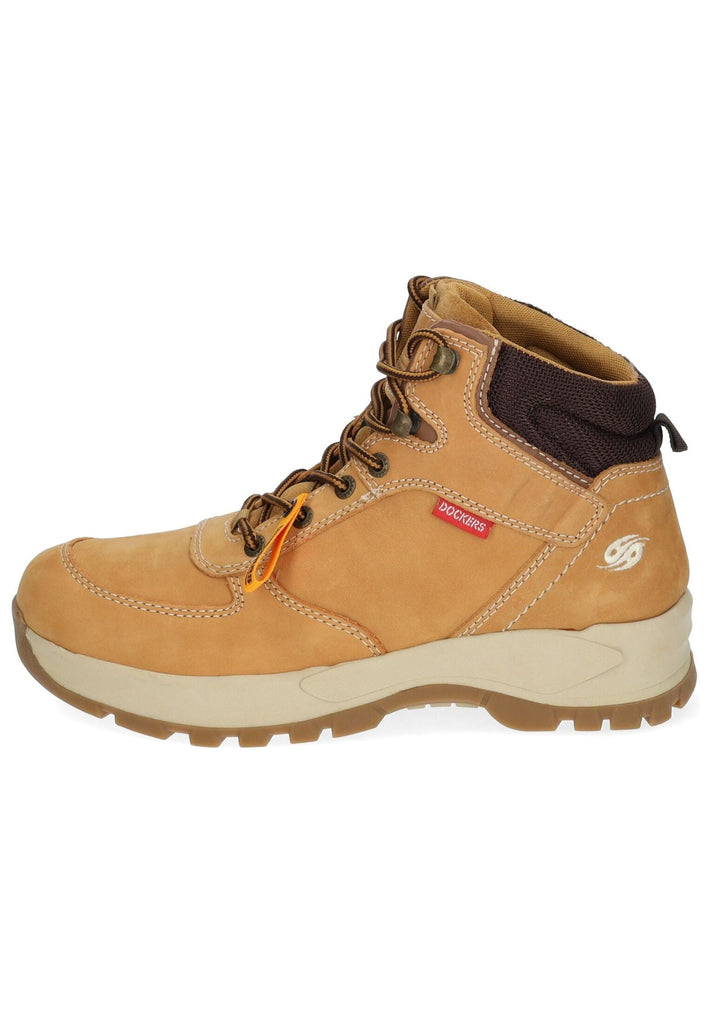 Stiefeletten Dockers Stiefelette Leder Tan