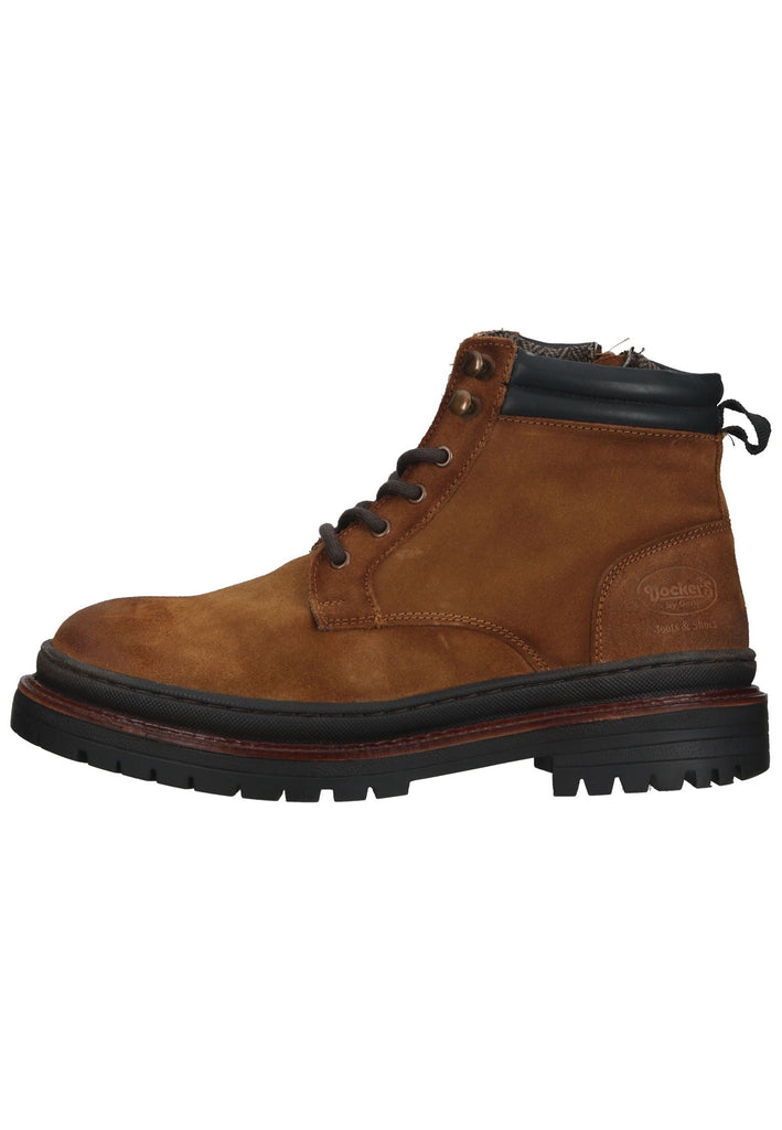 Stiefeletten Dockers Stiefelette Leder Tan