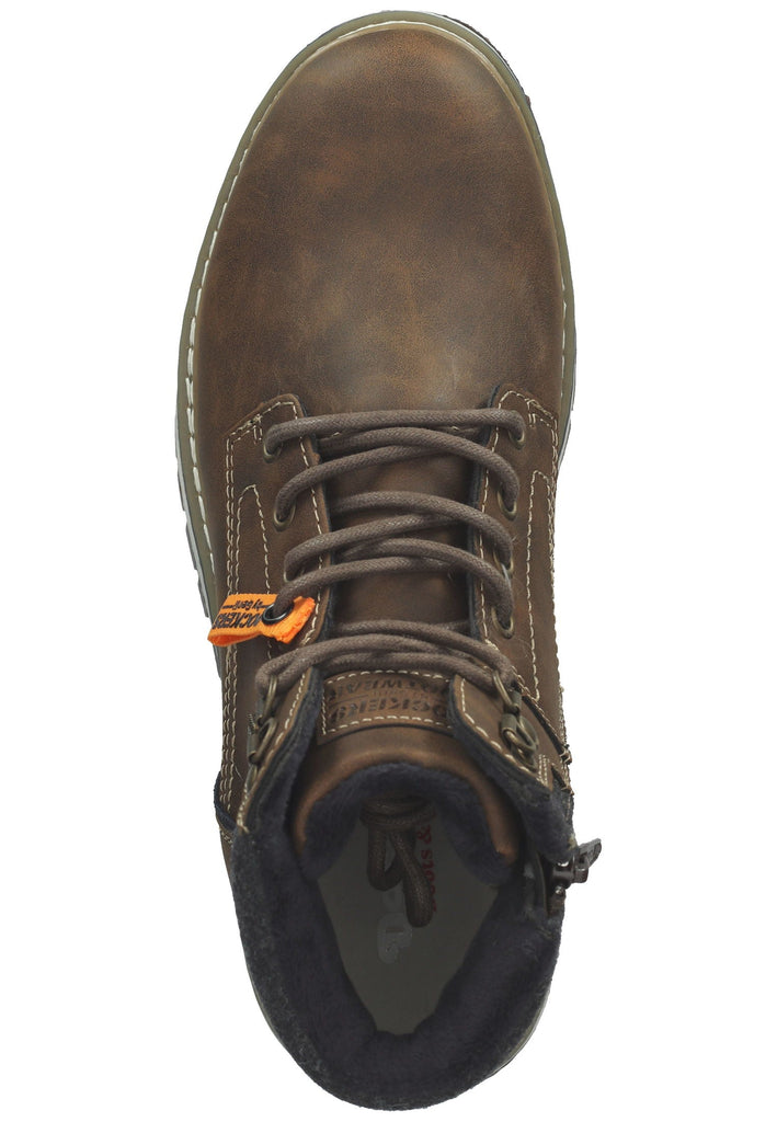 Stiefeletten Dockers Stiefelette Lederimitat Cafe