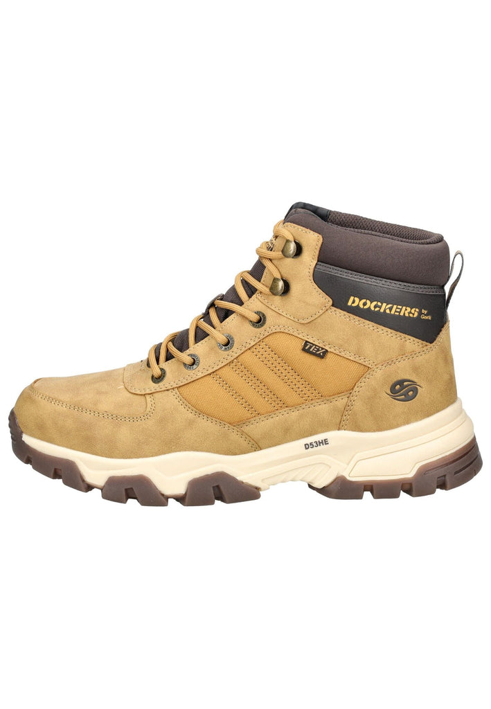 Stiefeletten Dockers Stiefelette Lederimitat Golden Tan