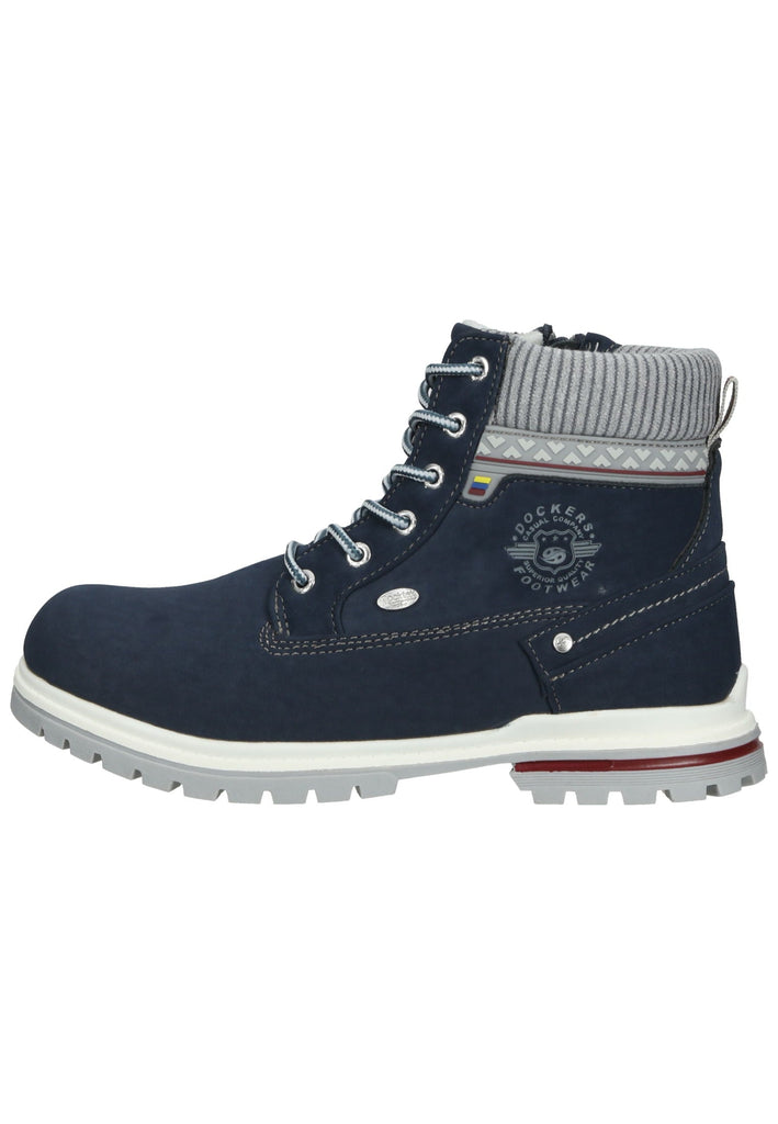 Stiefeletten Dockers Stiefelette Lederimitat Navy