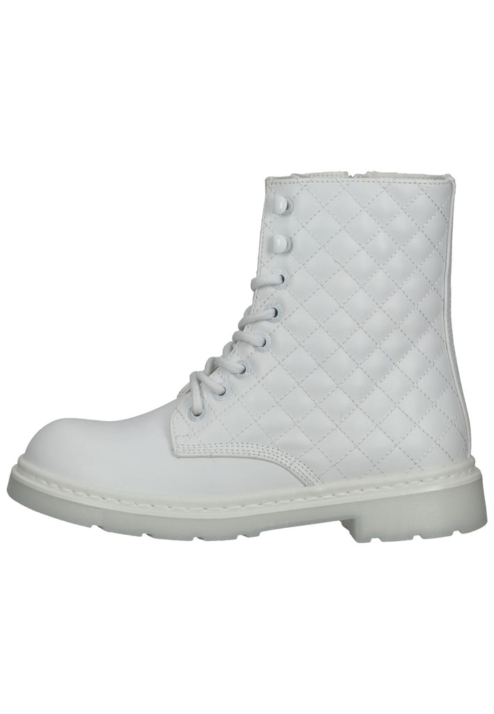 Stiefeletten Dockers Stiefelette Lederimitat Offwhite