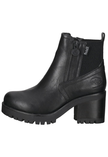 Stiefeletten Dockers Stiefelette Lederimitat Schwarz/Grau
