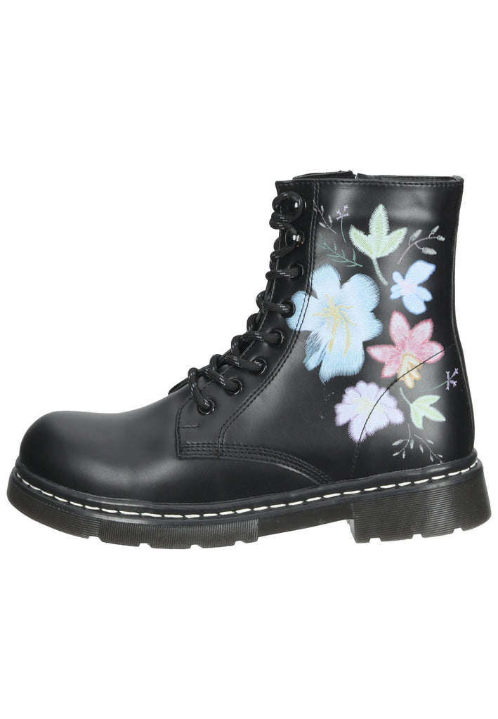 Stiefeletten Dockers Stiefelette Lederimitat Schwarz Multi