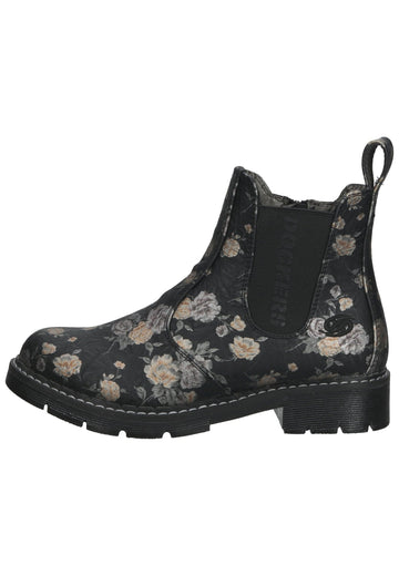 Stiefeletten Dockers Stiefelette Lederimitat Schwarz Multi
