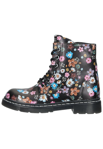 Stiefeletten Dockers Stiefelette Lederimitat Schwarz Multi