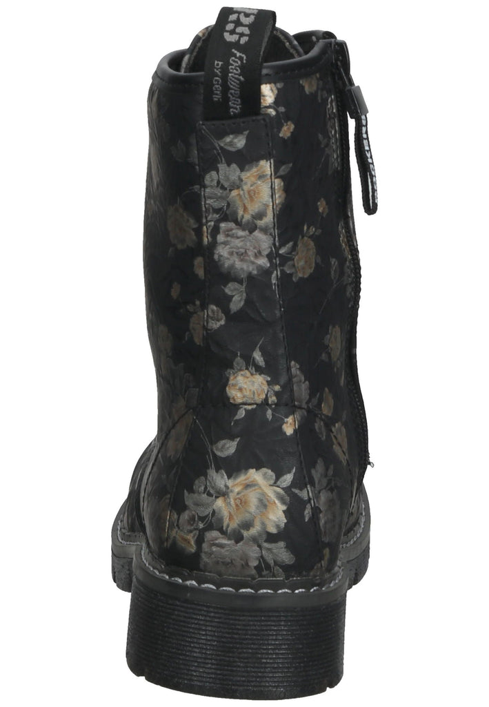 Stiefeletten Dockers Stiefelette Lederimitat Schwarz Multi