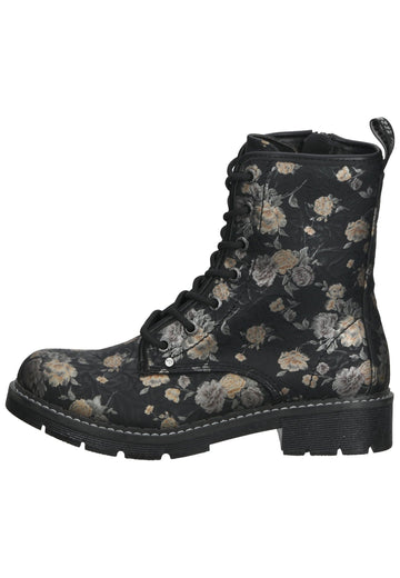 Stiefeletten Dockers Stiefelette Lederimitat Schwarz Multi