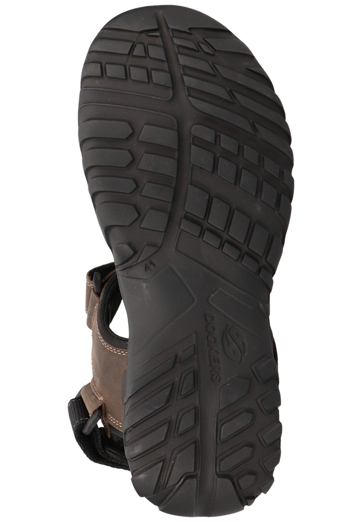 Dockers Wanderschuhe Leder/Textil Cafe