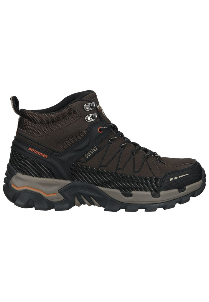 Dockers Wanderschuhe Lederimitat Braun/Schwarz