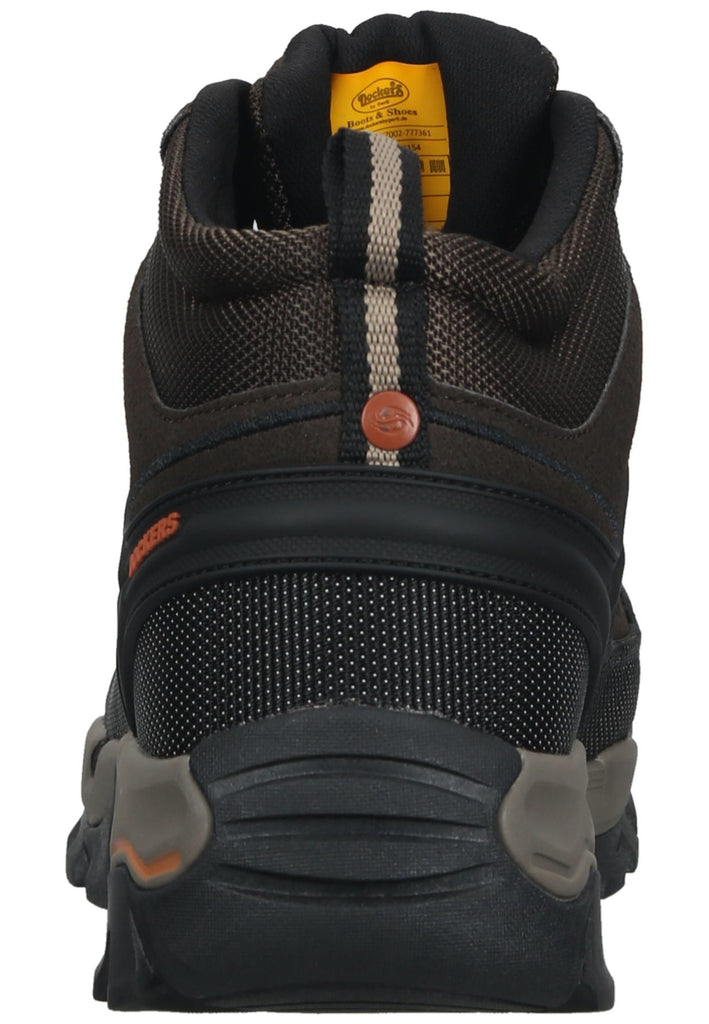 Dockers Wanderschuhe Lederimitat Braun/Schwarz