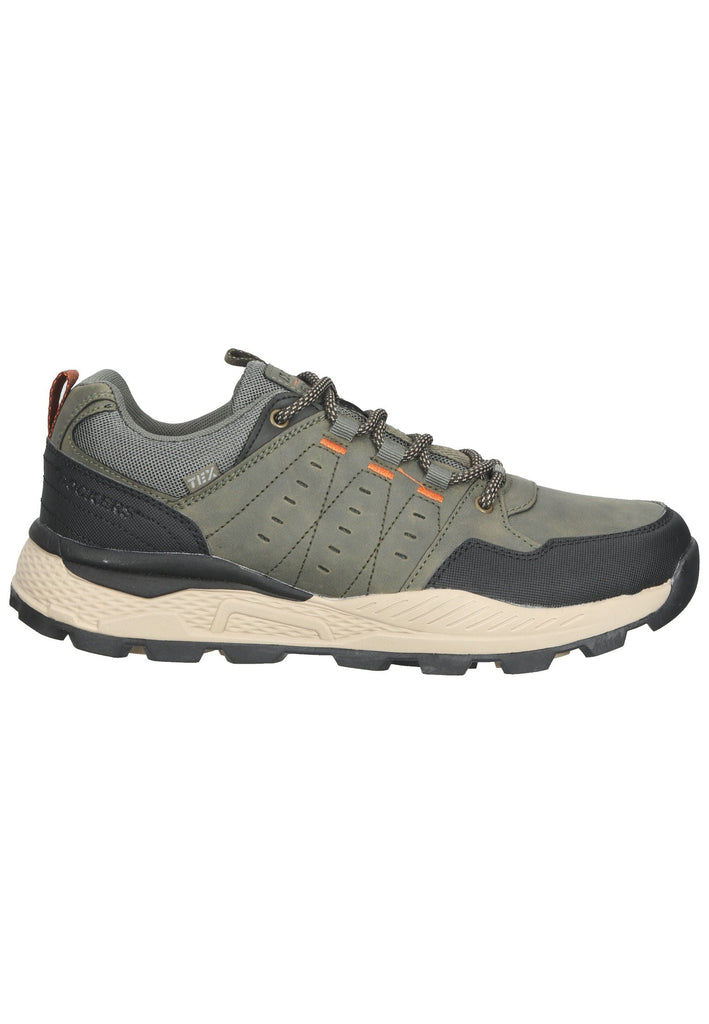 Dockers Wanderschuhe Lederimitat Olive/Schwarz