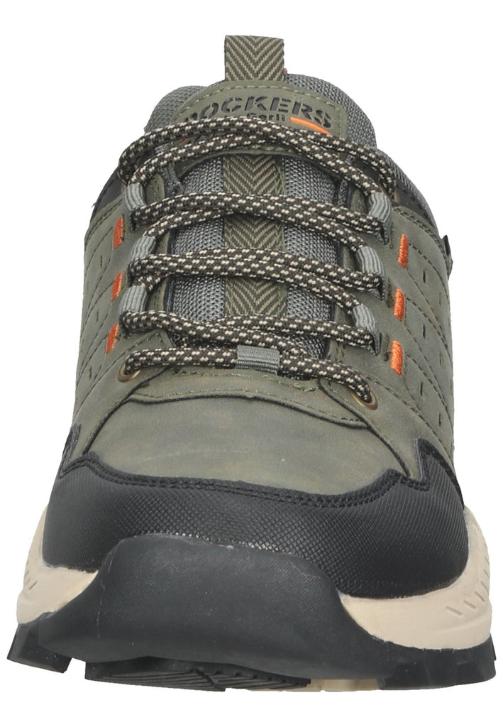 Dockers Wanderschuhe Lederimitat Olive/Schwarz