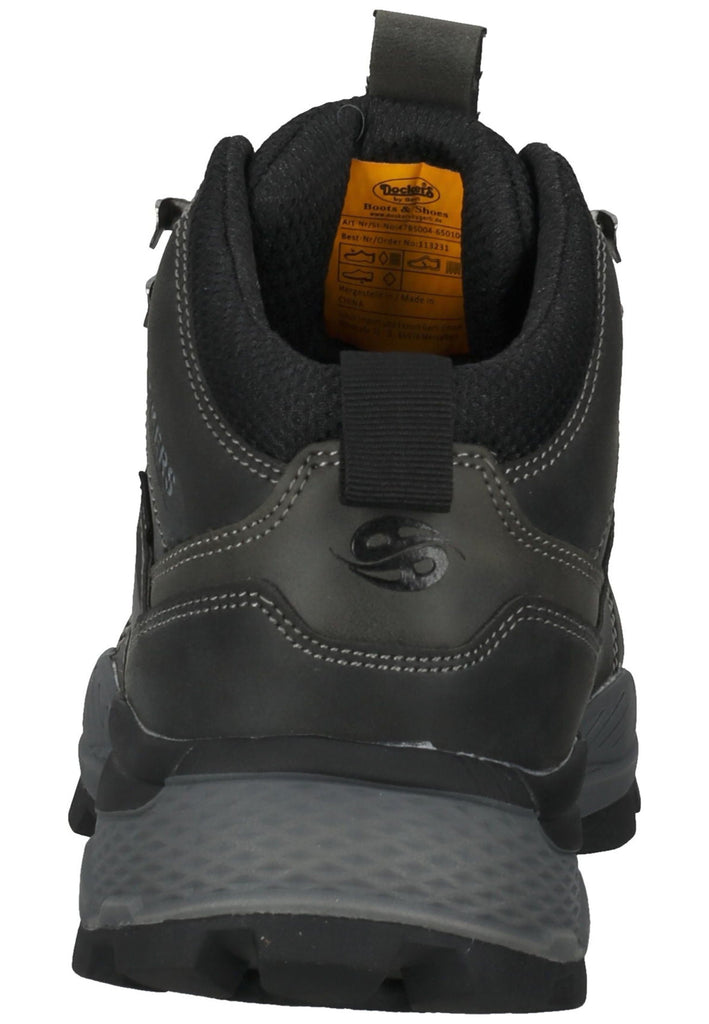 Dockers Wanderschuhe Lederimitat Schwarz