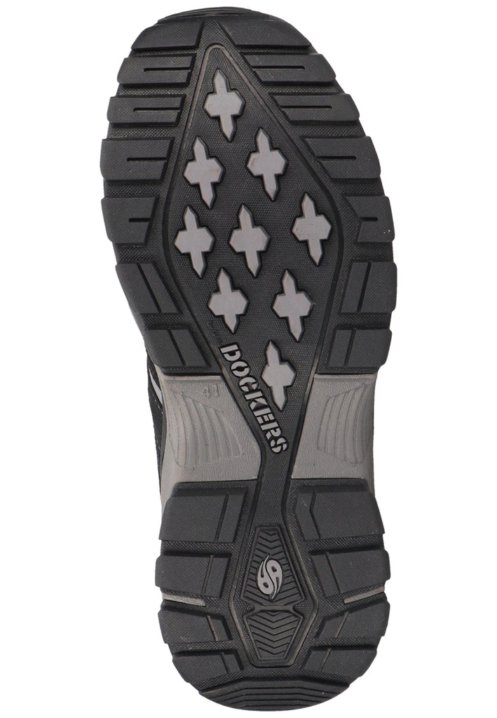 Dockers Wanderschuhe Veloursleder/Textil Schwarz