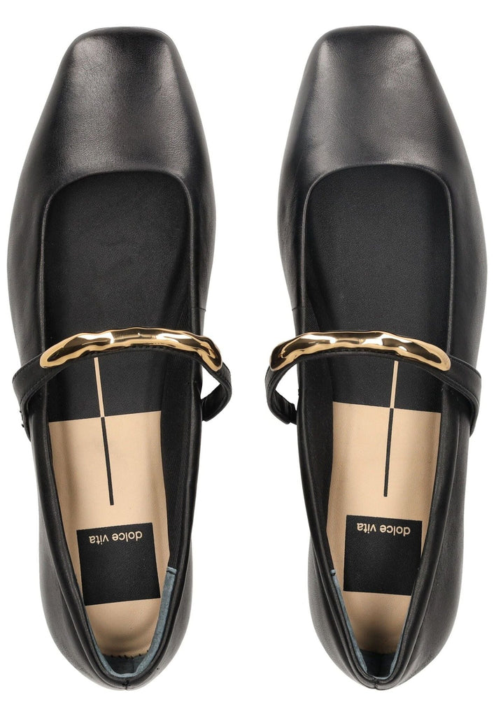 Dolce Vita Ballerinas Leder Schwarz