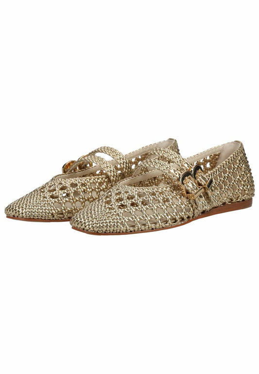 Dolce Vita Ballerinas Lederimitat Gold