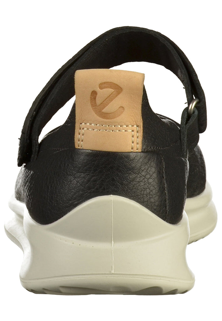 ecco Ballerinas Leder Schwarz