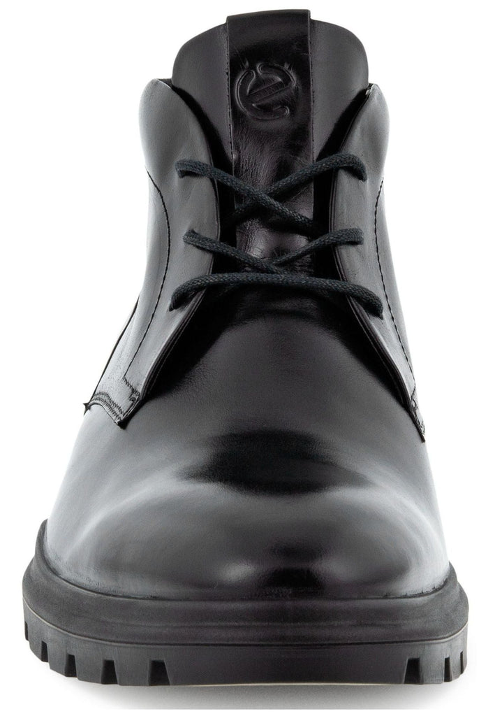 ecco Halbschuhe Glattleder Schwarz