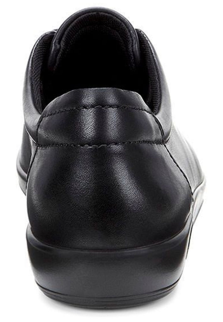 ecco Halbschuhe Glattleder Schwarz/Schwarz
