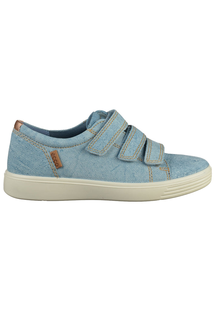 ecco Halbschuhe Leder Hellblau