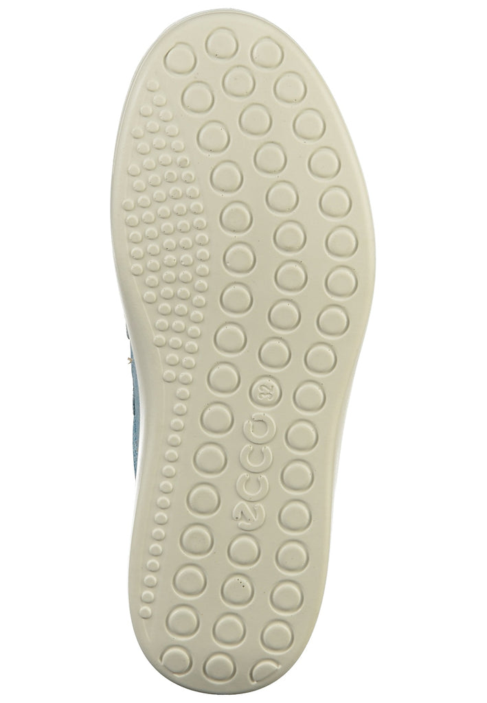 ecco Halbschuhe Leder Hellblau