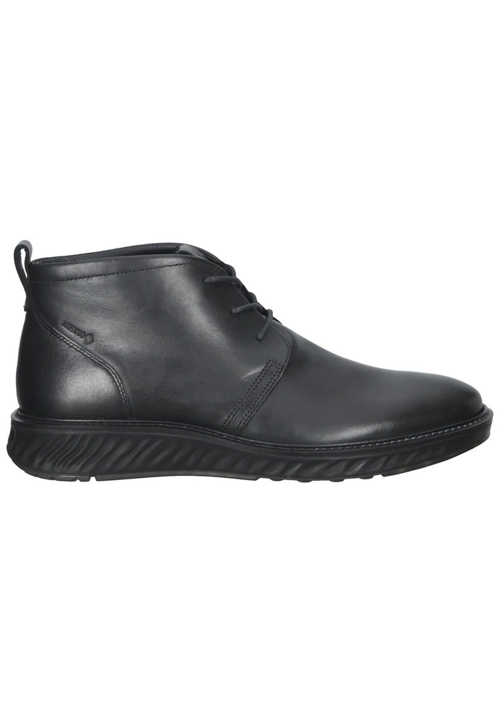 ecco Halbschuhe Leder Schwarz