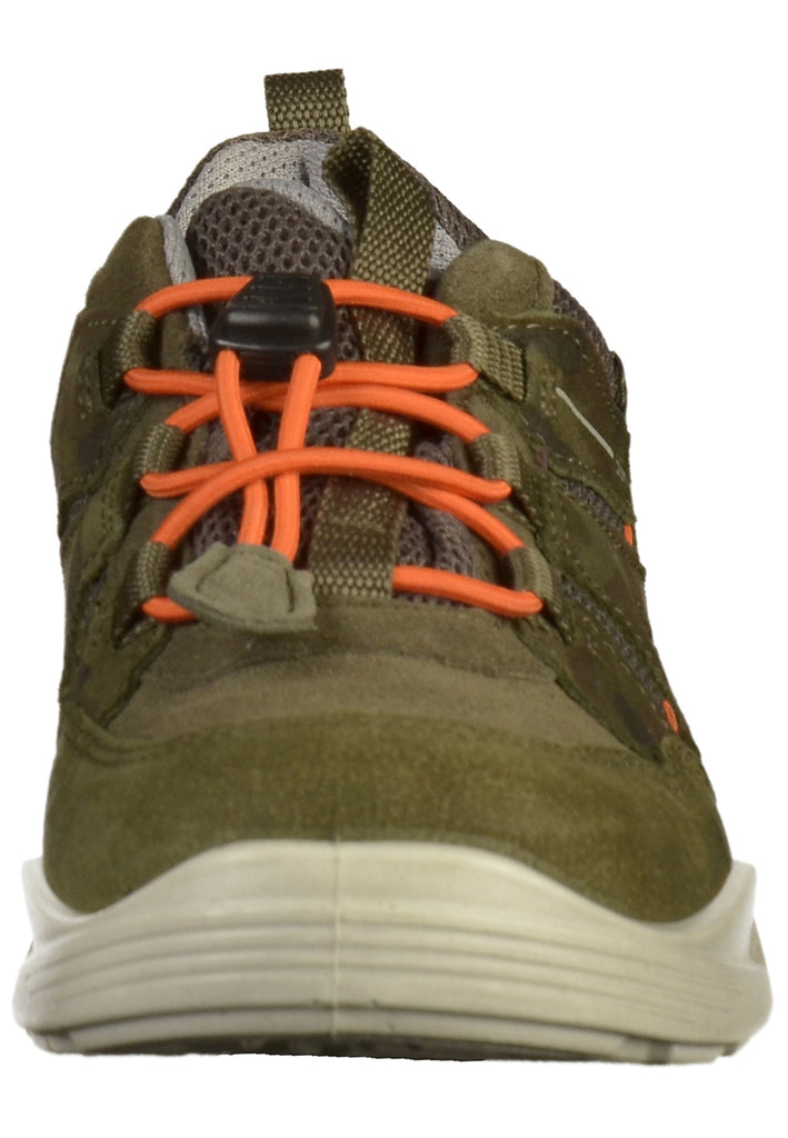 ecco Halbschuhe Leder/Textil Grün