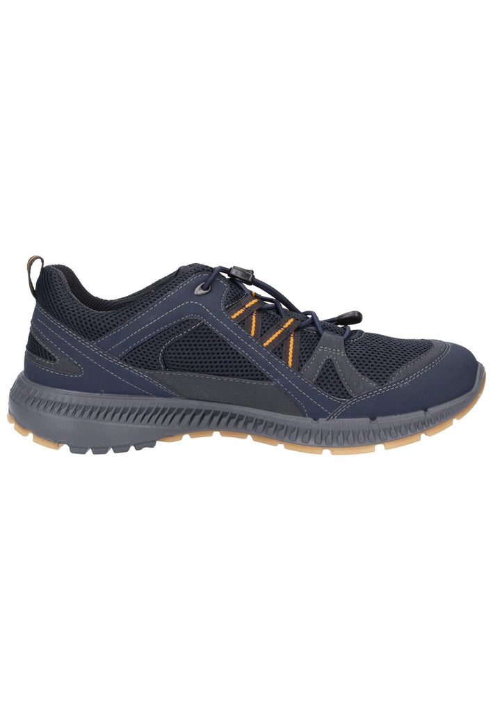 ecco Halbschuhe Leder/Textil Navy