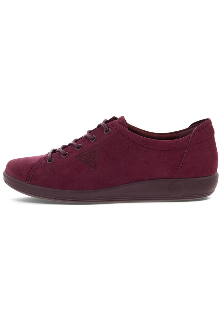ecco Halbschuhe Nubukleder Bordeaux