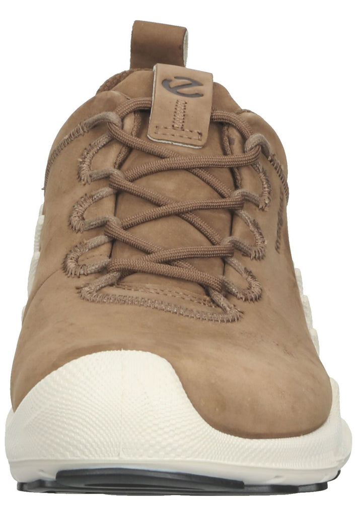 ecco Halbschuhe Nubukleder Braun/Weiß