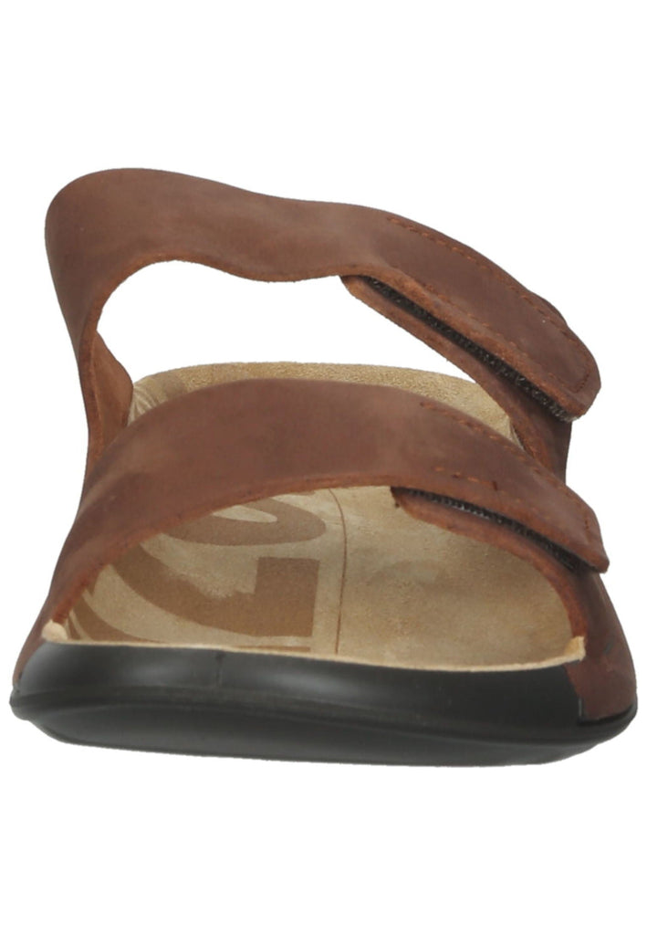 ecco Pantoletten Nubukleder Braun