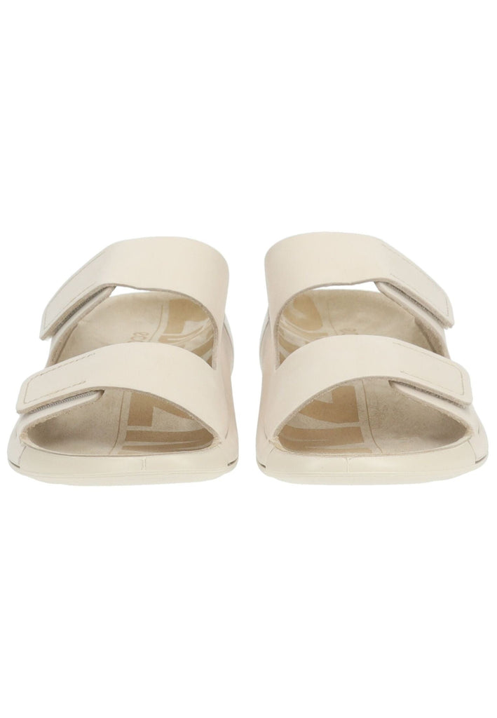 ecco Pantoletten Nubukleder Hellbeige