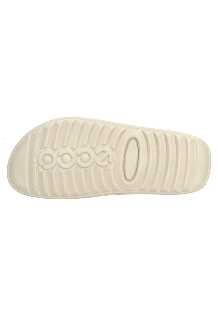 ecco Pantoletten Nubukleder Hellgrün