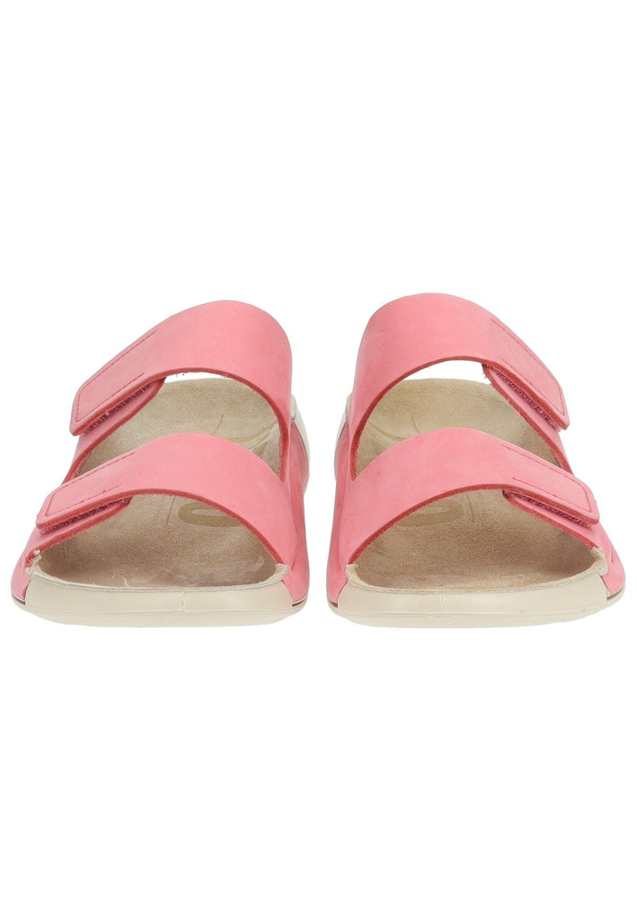 ecco Pantoletten Nubukleder Pink