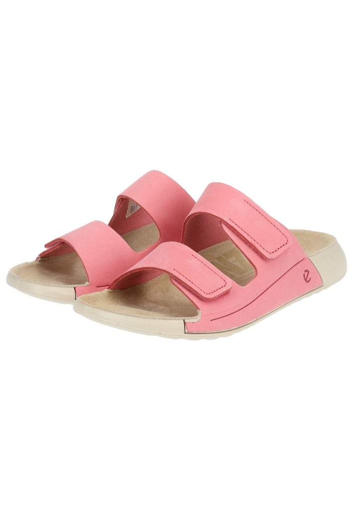 ecco Pantoletten Nubukleder Pink