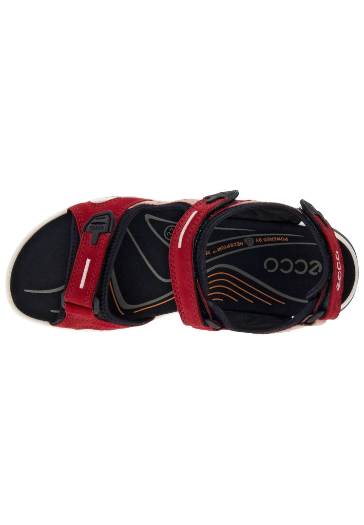 ecco Sandalen Leder Rot