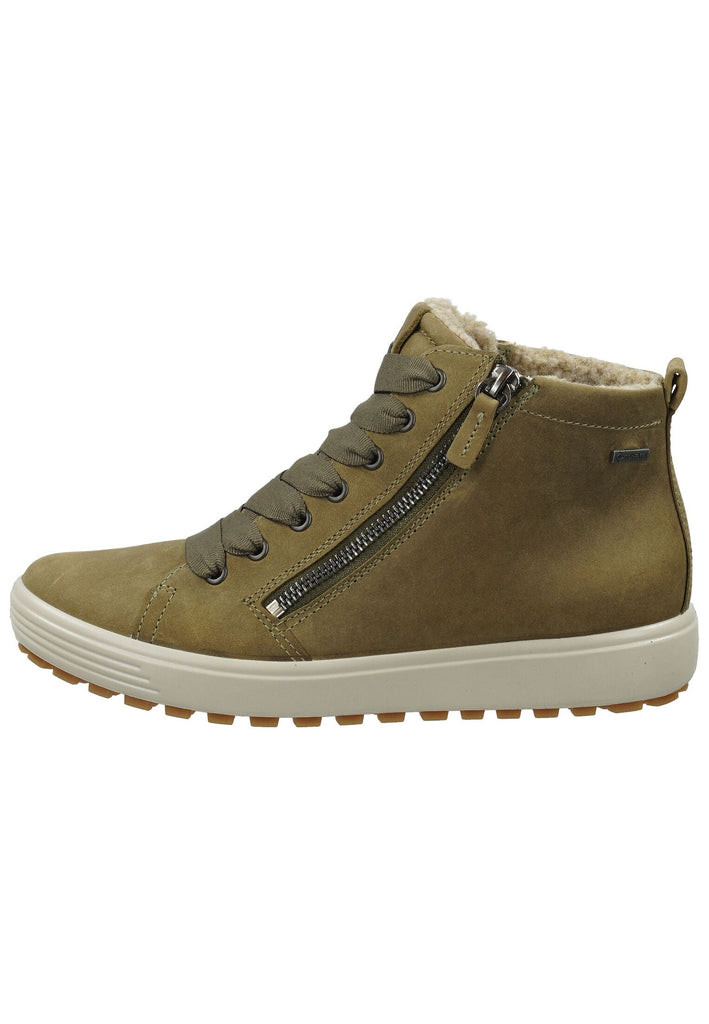 Sneaker ecco Sneaker Leder Braun Warmfutter