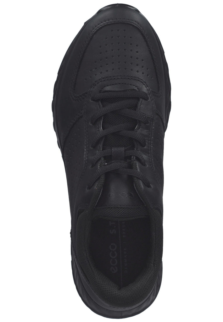 Sneaker ecco Sneaker Leder Schwarz