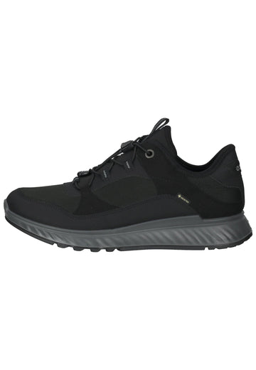 Sneaker ecco Sneaker Lederimitat Schwarz