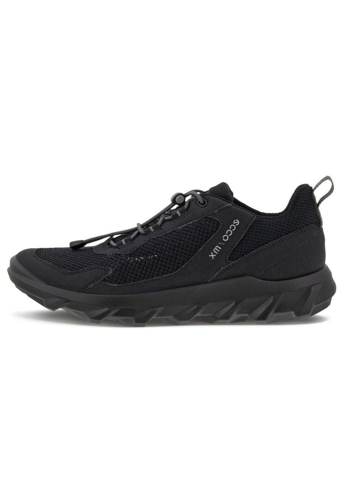 Sneaker ecco Sneaker Lederimitat Schwarz