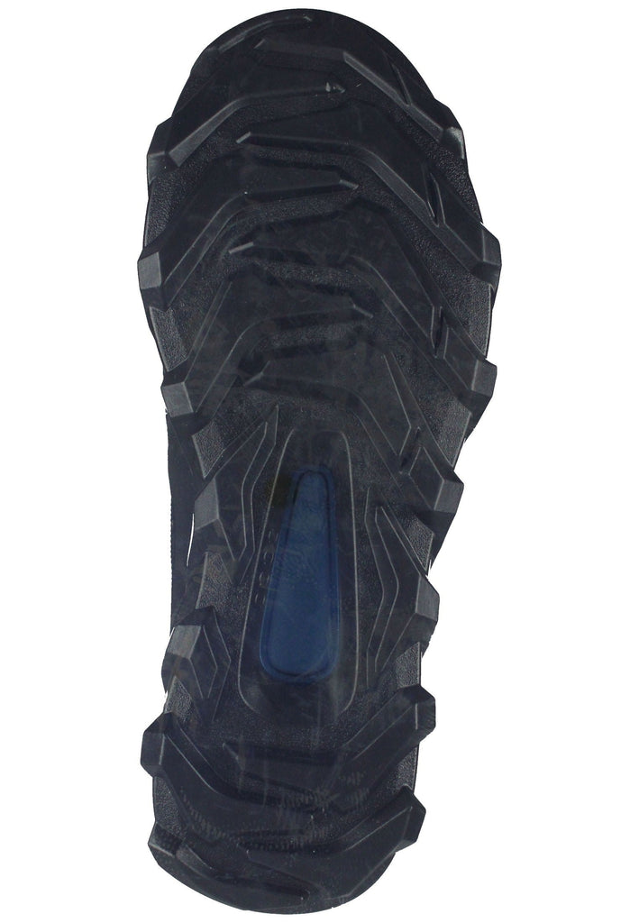 Sneaker ecco Sneaker Lederimitat Schwarz