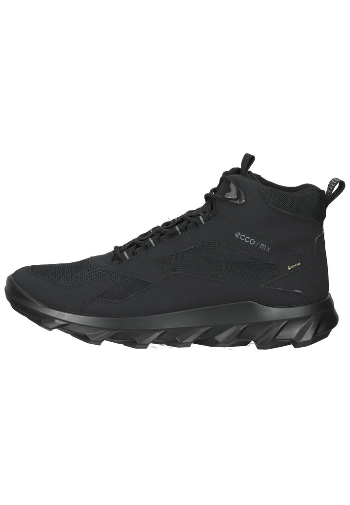 Sneaker ecco Sneaker Lederimitat Schwarz