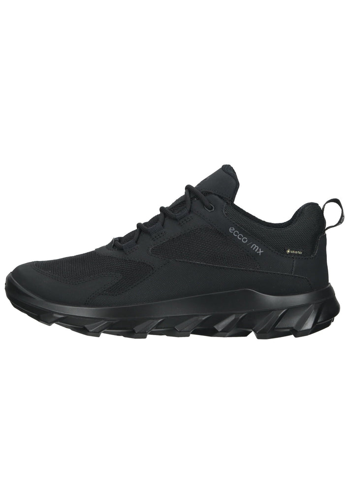 Sneaker ecco Sneaker Lederimitat Schwarz/Schwarz