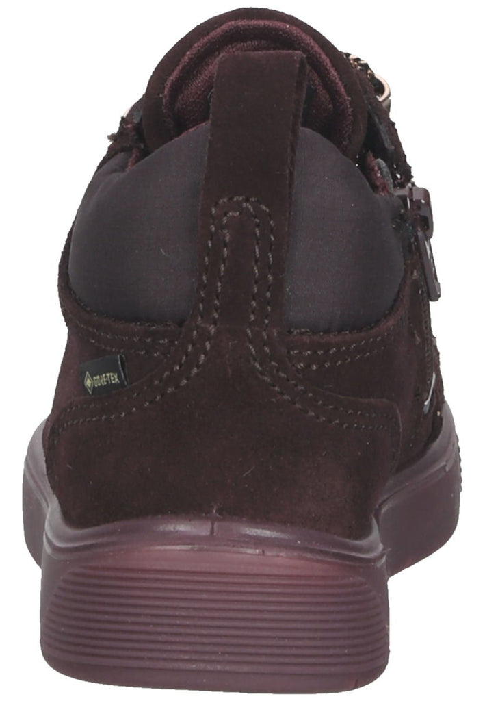Sneaker ecco Sneaker Veloursleder Dunkelrot