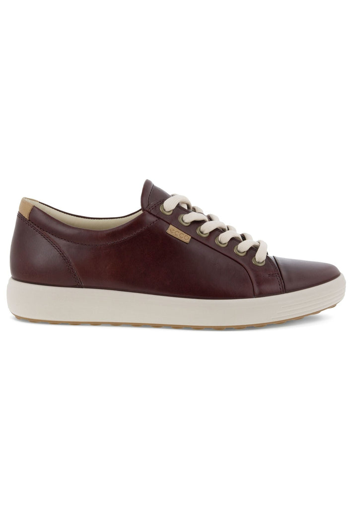 ecco Sneaker Glattleder Dunkelrot