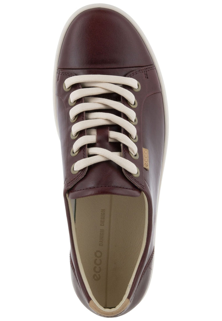 ecco Sneaker Glattleder Dunkelrot